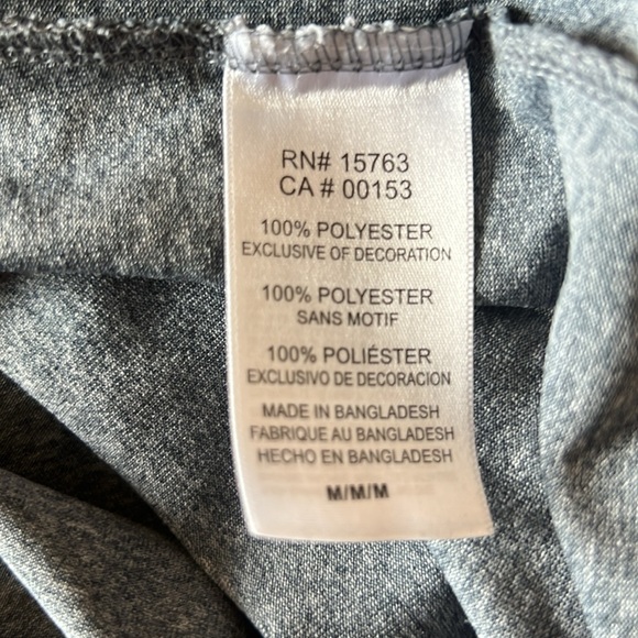 Champion WSU Washington State University Cougars Long Sleeve Grey Tee Medium - Picture 5 of 5